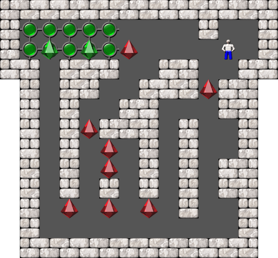 Sokoban AC Selected level 24